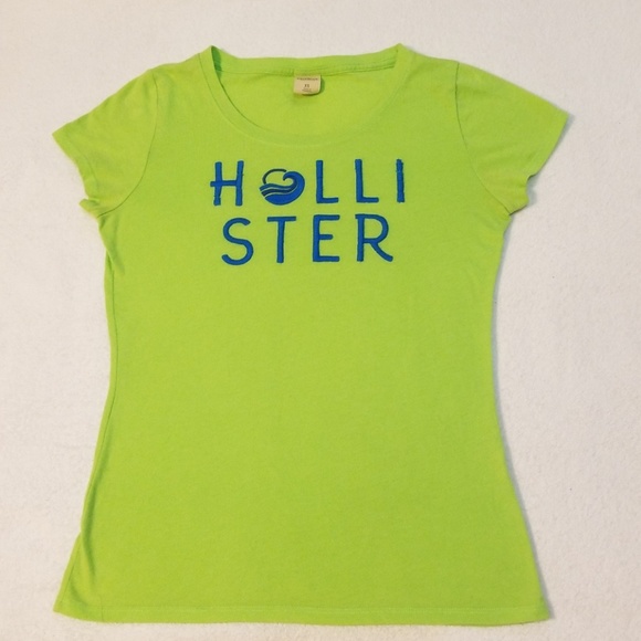 Lime Green Hollister Shirt - Picture 2 of 3